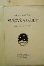 Novák, Arne: Mužové a osudy, 1914 - 2
