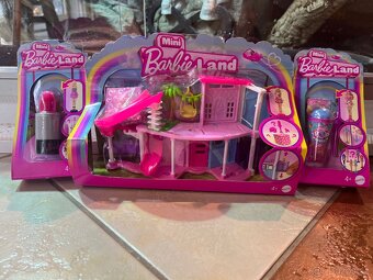 MINI BARBIE LAND DOMEČEK S TOBOGÁNEM N.O.V.É. - 2