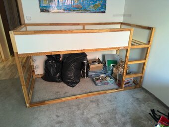Dětská oboustranná postel-IKEA - 2