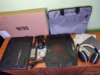 Nitro v16,DDR5-32gb,RTX-4060-8gb-Mux,R7-8845hs,NOVÝ - 2