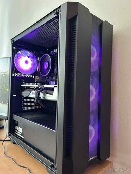 Herní PC - RX 5700 XT, Ryzen 5 5500, záruka - 2