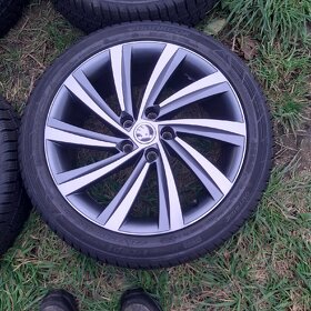Letní Alu kola Škoda Octavia IV VW Golf Touran Passat - 2