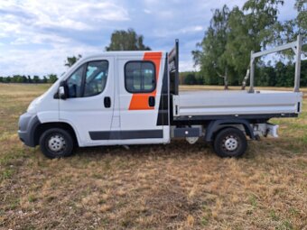Peugeot BOXER DOKA 7 míst + valník 2012 2,2 hdi Euro 5 - 2