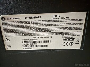Led Tv Gogen 109cm - 2