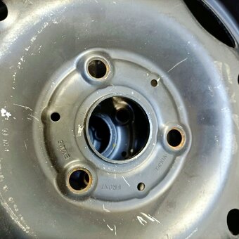 15" plechová kola – 3x112 – SMART (ForTwo, Roadster)  Disky - 2