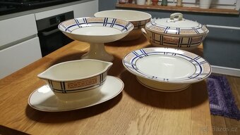 ART DECO KAMENINOVÁ SESTAVA LONGWY FRANCIE - 2