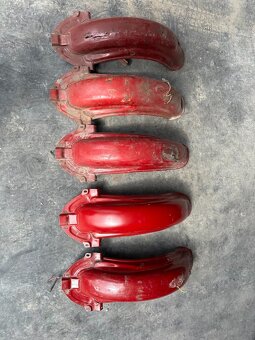 Predám zadní blatník JAWA 250 350, panelka kývačka - - 2