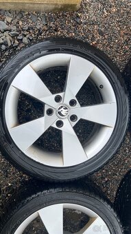 Originální ALU kola 17" z Octavia 3 - 2