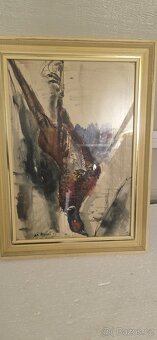 Starý malovaný obraz - 2