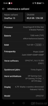 Oneplus 15 16/256GB - 2