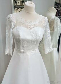 NOVÉ svatební šaty ORGANZA - 2