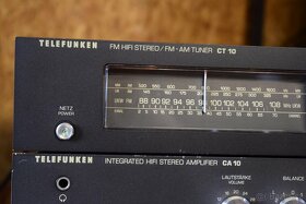 TELEFUNKEN CA 10 VINTAGE STEREO ZESILOVAČ TUNER - 2