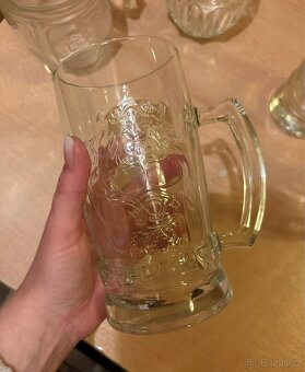 Sklenice - půllitr 0,5l - 0,3l - Radegast a jiné - 2