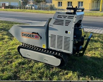dumper, pásový dumper, hydraulický dumper - 2