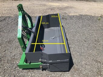Transportní box PRMH 180 bedna za traktor - 2