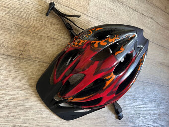 Dětská cyklistická helma a rukavice - 2
