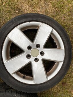 Originální alu kola VW passat b6 7,5jx17et47 pneu 225/45r17 - 2