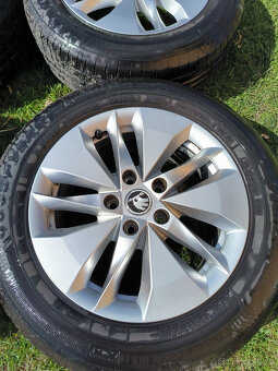 4 org. ALU kola ŠKODA 16´, 5x112 205/60/16 OCTAVIA IV - 2