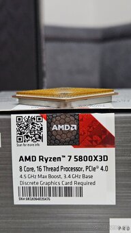 AMD Ryzen 7 5800X3D / MSI MAG B550 / Corsair 32GB DDR4 - 2