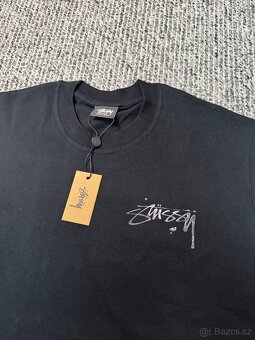 tričko stussy basic Tee Black - 2