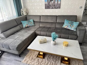 Prodám luxusní sedací soupravu s el.výsunem - 2