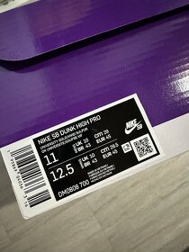 NOVÉ tenisky Nike SB Dunk High Pineapple 45 - 2