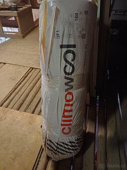 skelná vata, zateplení, climowool DF1 - 2