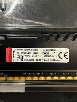 Kingston RAM, DDR4 16gb, DDR3 8gb - 2