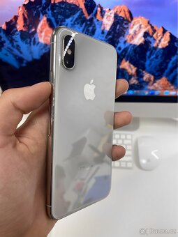 iPhone Xs Silver BATERIE 100% TOP - 2