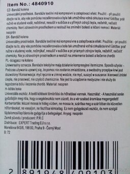 Bandáž na koleno - 2