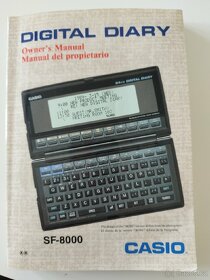 CASIO Digital Diary SF-8000 - 2