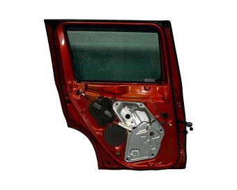 Levé zadní dveře oranžová metalíza LF3H Škoda Yeti 5L 2011 - 2