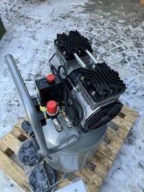 Kompresor bezolejový 50l, 1500W, 8 bar, 63 dB - 2