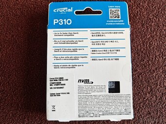 SSD Crucial P310 PCIe GEN 4 NVME 500GB M. 2280 - 2