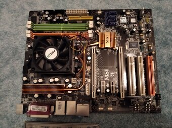 MSI K9N2 deska + AMD Athlon 4800+ , chladič - 2