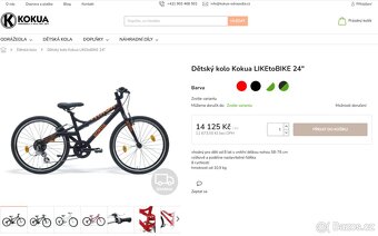 Dětské kolo KOKUA LiketoBike 24 - 2