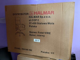 Kancelářská židle Halmar fotel Vire - 2