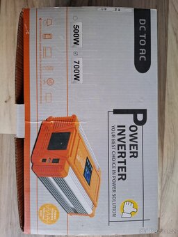 Prodám měnič napětí - 700w, vstup 24v, výstup 230v - 2