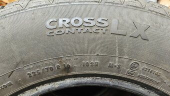 Prodám celoroční pneu M+S 225/70 R16 102H - 2