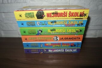 J.Patterson- MŮJ NEJHORŠÍ ŠKOLNÍ ROK - šest dílů - 2