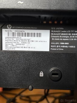 HP full HD monitor LA2306 - 2