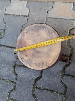 Kameninový hrnec na povidla antik - 2