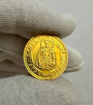 ZLATÝ ČESKOSLOVENSKÝ DUKÁT 1931 S RAŽEBNÍM LESKEM - 2