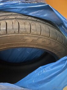 Toyo 245/45/19 kvalitní japonské vzorek 90% Michelin sport p - 2