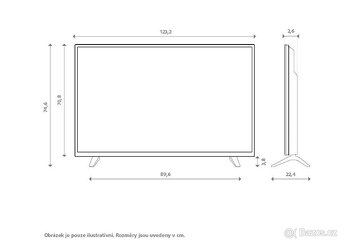 TV SAMSUNG 55" (138 cm) - NOVÁ - NEVYBALENÁ... - 2