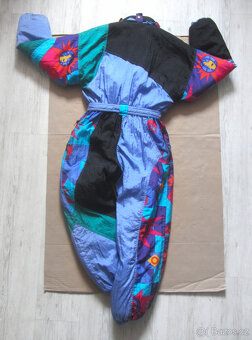 Vintage 90s zimní kombinéza dětská-teen-petit-XXS/XS - 2