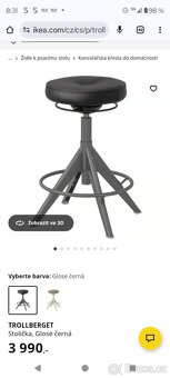 Ikea barová židle Troollbergerr - 2