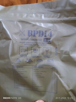 BPDi 4 , BDP ačr Bojová dávka potravin - 2