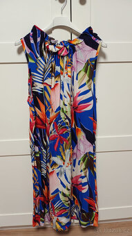Nové letní barevné šaty vel.38 - 2
