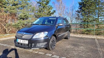 Škoda Fabia 2 kombi, 1.4 16v MPi, r.v.2013,106tkm, klima - 2